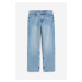 H & M - 90s Baggy Low Jeans - modrá