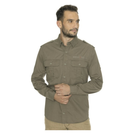 Bushman Pánská expediční košile Zikmund béžová