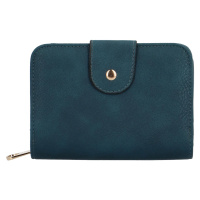 Malá dámská koženková peněženka Bellena, nebesky modrá