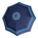 Doppler Fiber Mini Graphics - dámský skládací deštník, tamvě modrá