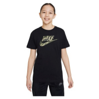 Nike SPORTSWEAR Dívčí tričko, černá, velikost