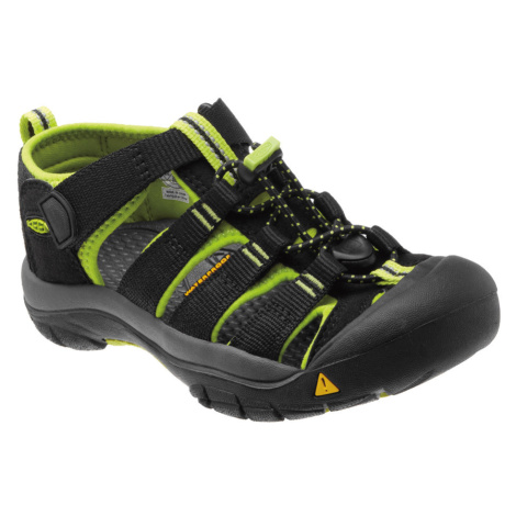 Dětské sandály Keen Newport H2 K Dětské velikosti bot: (13) / Barva: black/lime green