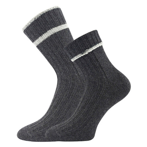 Voxx Civetta Dámské merino pletené ponožky BM000003551400102109 antracit melé