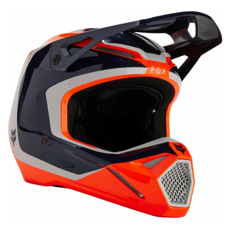 FOX V1 Nitro Helmet Fluorescent Orange Přilba