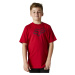 Dětské tričko Fox Youth Legacy Ss Tee Flame Red