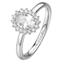 Brosway Elegantní stříbrný prsten Fancy Infinite White FIW79