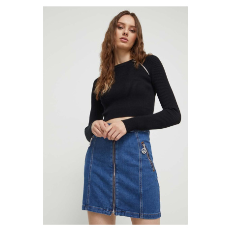 Džínová sukně Moschino Jeans mini