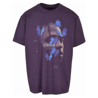 Mister Tee / Le Papillon Oversize Tee purplenight