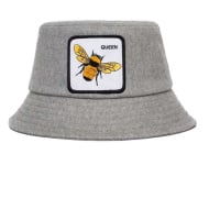 Vlněný klobouk Goorin Bros šedá barva, vlněný