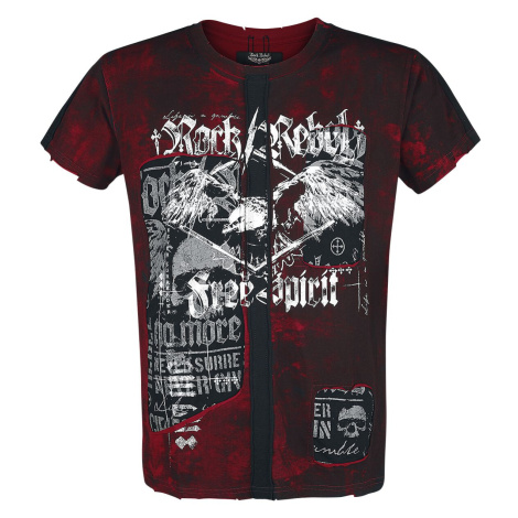 Rock Rebel by EMP Rebel Soul Tričko bordová