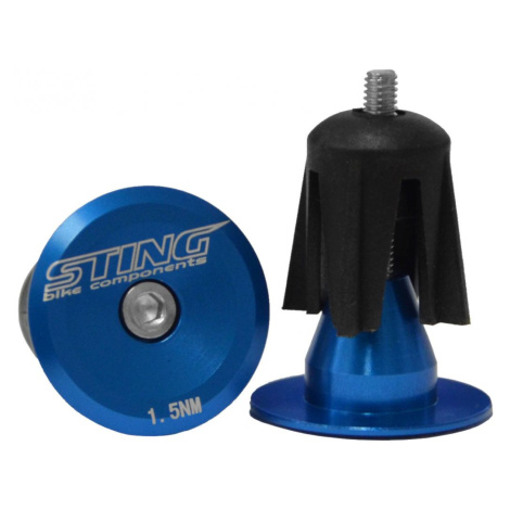 Zátka řidítek Sting ST-PLUG02 - modrá