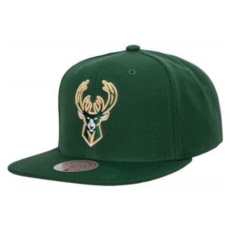 Kšiltovka Mitchell & Ness NBA Team Ground 2.0 Milwaukee Bucks Snapback HHSS3256-MBUYYPPPGREN