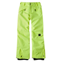 O'Neill ANVIL Chlapecké lyžařské/snowboardové kalhoty, reflexní neon, velikost