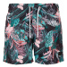 Pánské koupací šortky Urban Classics Pattern Swim Shorts - dark flower aop