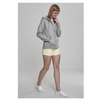 Urban Classics / Ladies Classic Zip Hoody grey