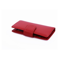 Dámská kožená peněženka na šířku Červená (SB00-HE942-00KUZ)
