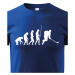 Dětské tričko pro hokejisty Evoluce hokej -  skvělý dárek pro hokejisty