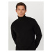 Altinyildiz Classics Full Turtleneck Men's Standard Black Sweater 4A4924100058