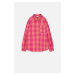 Dětská bavlněná košile Coccodrillo ZC3140101PUJ PEPPED UP JUNIOR růžová barva