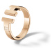 Tommy Hilfiger Luxusní bronzový prsten z oceli TH2700862 54 mm