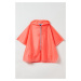 Dětská nepromokavá bunda OVS růžová barva