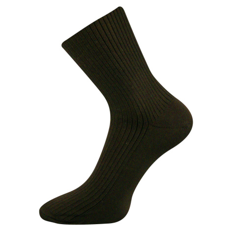 Boma Viktor Pánské ponožky s extra volným lemem - 3 páry BM000000624700100173 hnědá