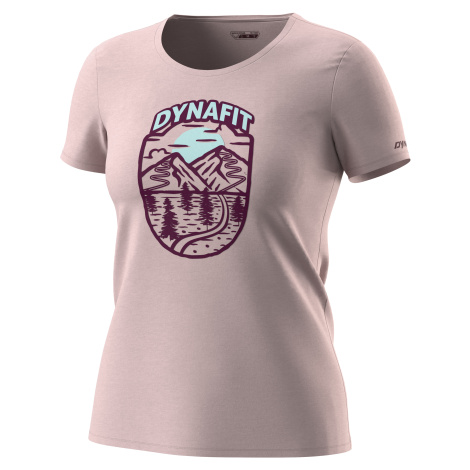 Dynafit Graphic Cotton T-Shirt Women růžová