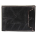 Pánská kožená peněženka Harvey Miller Bill - černá