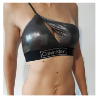 Dámské plavky Calvin Klein KW01944 ONE SHOULDER černé | černá