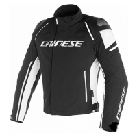 DAINESE RACING 3 D-DRY moto bunda černá/bílá