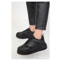 Soho Black-Black Women's Sneaker 19684