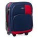Rogal Červeno-modrý malý příruční kufr do letadla "Transport" - S (25l)