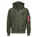 ALPHA INDUSTRIES Přechodná bunda khaki