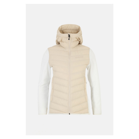 Bunda peak performance w frost down hybrid hood sand fog