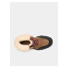 Hnědé dámské zimní kotníkové kožené boty UGG Ashton Addie