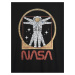 Černé pánské tričko s potiskem GAP & NASA