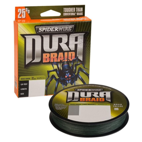 Spiderwire Šňůra Dura Braid Moss Green 135m - 0,15mm/13kg