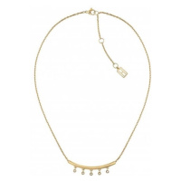 Tommy Hilfiger Elegantní pozlacený náhrdelník s přívěskem TH2780229