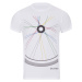 NU. BY HOLOKOLO Cyklistické triko s krátkým rukávem - RIDE THIS WAY II. - bílá
