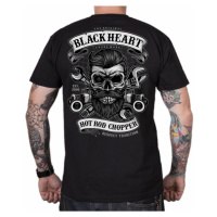 tričko pánské - RESPECT TRADITION - BLACK HEART - 8165