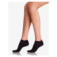 Sada dvou dámských ponožek v černé barvě Bellinda COTTON IN-SHOE SOCKS 2x