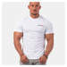 NEBBIA - Sportovní triko pánské Minimalist Logo 291 (white) - NEBBIA
