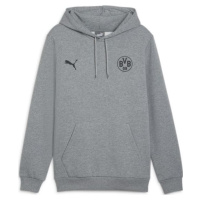 Puma BVB Essentials Hoodie Mikina s kapucí šedá