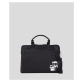 Taška na notebook karl lagerfeld k/ikonik 2.0 nylon laptop bag black