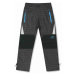 Chlapecké outdoorové kalhoty - KUGO G9625, šedá - modrý zip Barva: Šedá