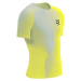 Compressport Performance SS Tshirt Safety Yellow/White/Black Běžecké tričko s krátkým rukávem