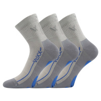 3PACK ponožky VoXX šedé (Barefootan-grey) M