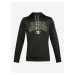 Armour Fleece® Script Graphic Mikina Under Armour Zelená