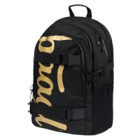 BAAGL SKATE BACKPACK GOLD Školní batoh, černá, velikost