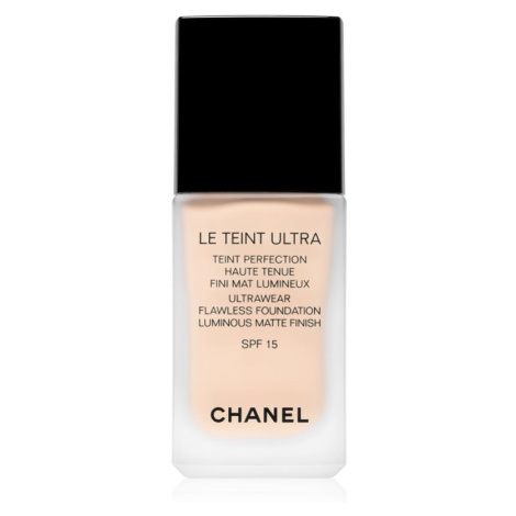 Chanel Le Teint Ultra dlouhotrvající matující make-up SPF 15 odstín 22 Beige Rosé 30 ml